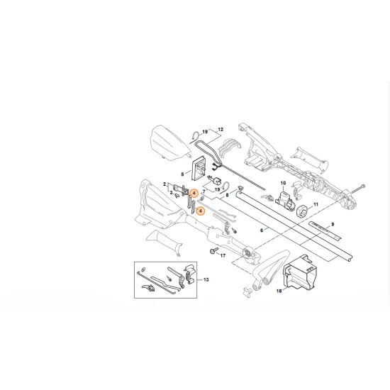 STIHL  Koło łopatkowe wentylatora 4009 600 3200
